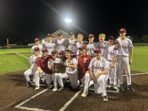 Hopkins’ heroics lift Trinity Christian to program’s first-ever state baseball tournament appearance with 9-2 victory over St. Mary’s in Class A, Region I co-final